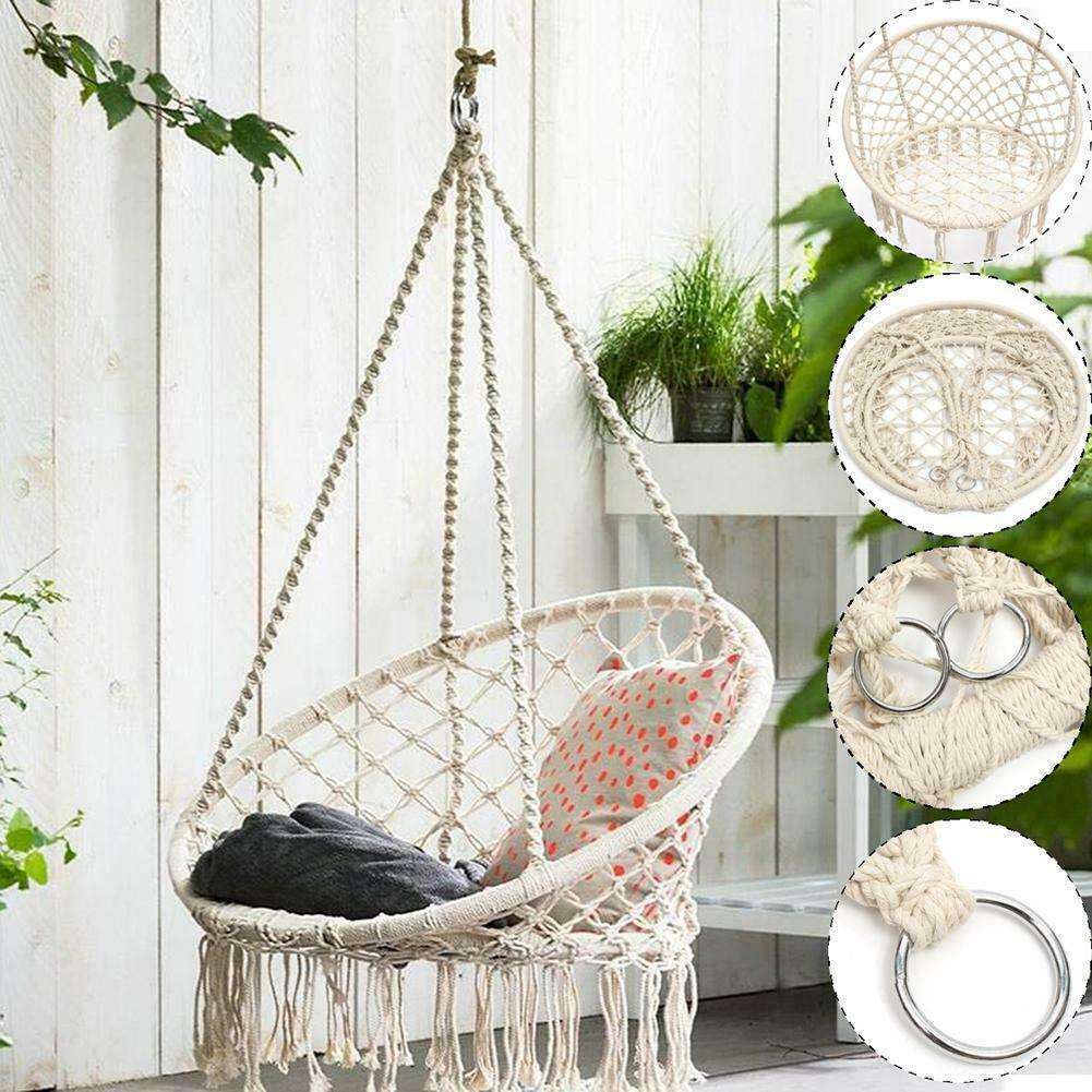 Hammock Swing Chair in Cream Siesta Hammocks