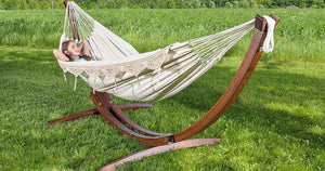 Backyard Bliss: Top Wooden Hammock Stands for Outdoor Lounging