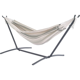 10 Ft Steel Hammock Stand & Double Size Achilles Hammock