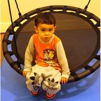 100cm Black Round Mat Nest Swing