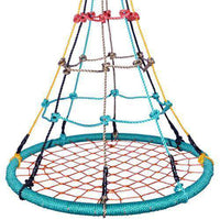 100cm Multi Colour Round Birds Nest Sensory Swing