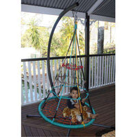 100cm Multi Colour Round Birds Nest Sensory Swing