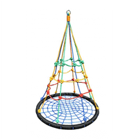 100cm Multi Colour Round Birds Nest Sensory Swing