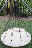 150cm Outdoor Hangout Hanging Nest in Beige Colour