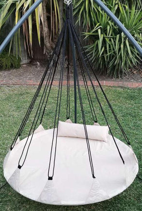 150cm Outdoor Hangout Hanging Nest in Beige Colour