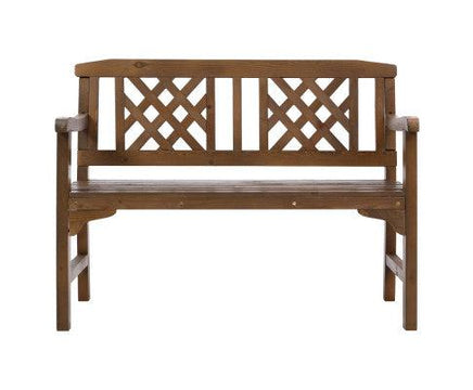 2 Seater Wooden Garden Bench