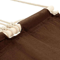 210X150 Outdoor Hammock With Spreader Bar in Brown