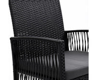 2PC Outdoor Lyra Furniture Wicker Lounge Chairs