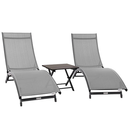 3 Piece Sun Lounger Set