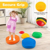 5 PCS Kids Stackable Play Non slip Stepping Stone Set