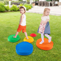 5 PCS Kids Stackable Play Non slip Stepping Stone Set