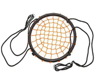 60cm Orange Round Spider Web Swing