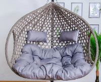 Double Hanging Padded Egg Chair Cushion