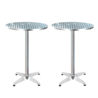 Outdoor & Indoor Aluminium Bar Table 70cm