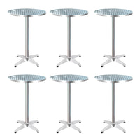 Outdoor & Indoor Aluminium Bar Table 70cm