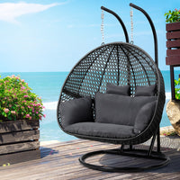 Outdoor Double Hanging Chair – Stylish & Comfortable Swing