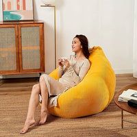 Unfilled Large Bean Bag - Mustard