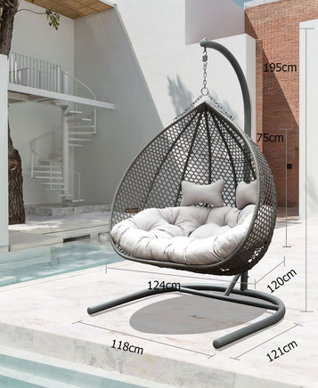 Alfie Double Hanging Egg Chair