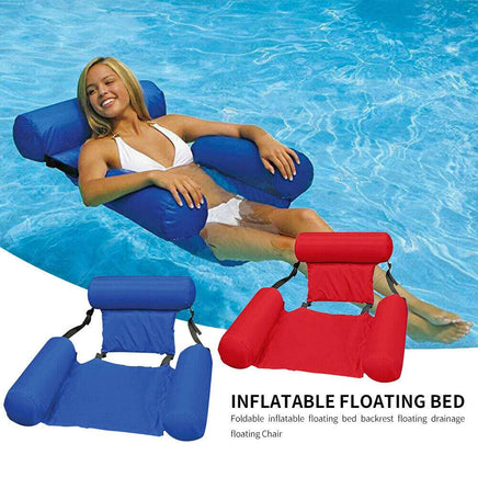 AU Inflatable Pool Float - Hammock Water Bed & Chair