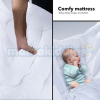 Baby Hammock Bassinet Cotton with Stand & Mattress Carry Bag-Siesta