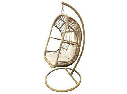 Balinese Natural Rattan Hanging Egg Chair