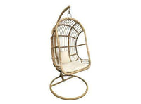 Balinese Natural Rattan Hanging Egg Chair