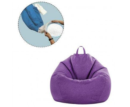 Bean Bag Chair Cover Purple