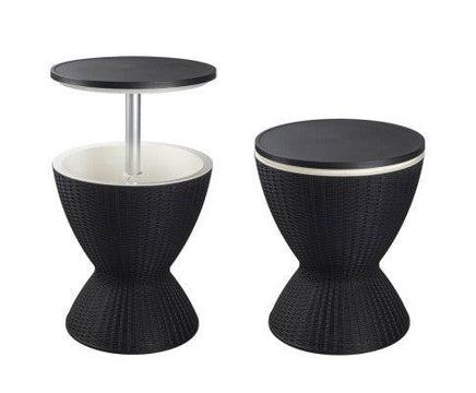 Black Al Fresco Beverage Cooling Table