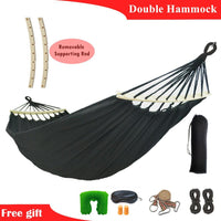 Black Spreader Bar Hammock