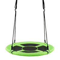 Blue and Green 100cm Hanging Tree Nest Swing 2 in 1