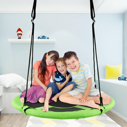 Blue and Green 100cm Hanging Tree Nest Swing 2 in 1