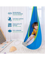 Weather Resistant Therapeutic Sensory Swing Pod Chair