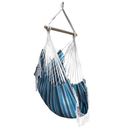 Brazilian Hammock Chair (Blue Lagoon)