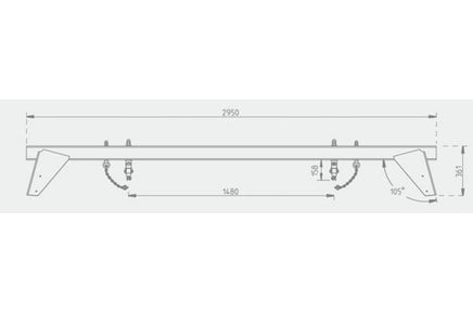 Commercial-Grade Swing Frame: Birds Nest with Cypress Timber & Galvanized Steel