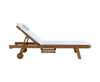 Day Bed Twin Patio Set in White