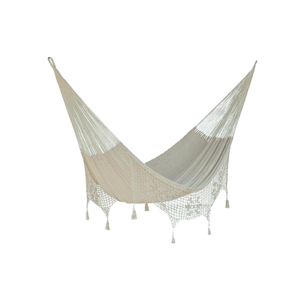 Deluxe Queen Outdoor Cotton Hammock