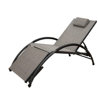 Dockside Siesta Sun Lounger - Aluminum