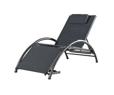 Dockside Siesta Sun Lounger - Aluminum