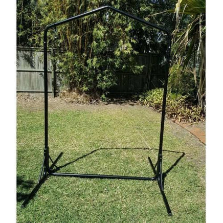 Double Hammock Chair Stand Steel Frame 2 Person Outdoor Heavy Duty 200KG