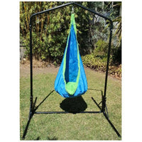 Double Hammock Chair Stand with Indoor Sensory Swing