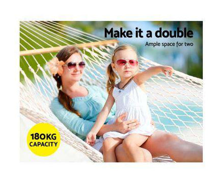 Double Hammock Cream with Spreader Bar