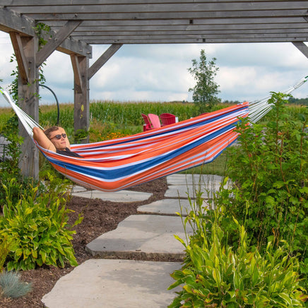 Double Size Brazilian Hammock in Orange Colour