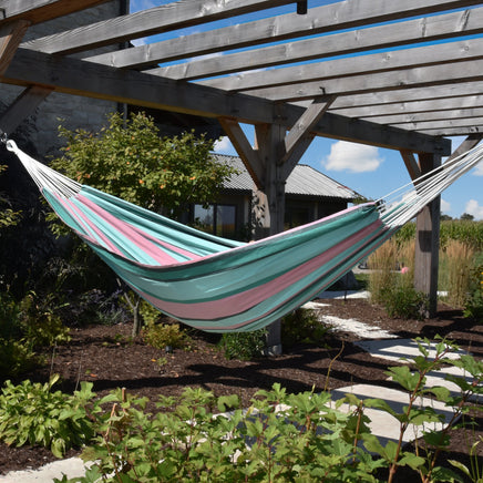 Double Size Brazilian Hammock in Watermelon Colour