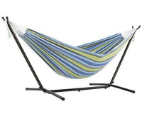 Double Size Freestanding Cotton Hammock