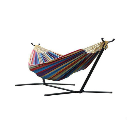 Double Size Hammock with Steel Frame (2.8m)