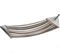 Double Size Hammock with Wood Spreader Bars