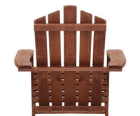 Double Wooden Outdoor Beach Deck Chair