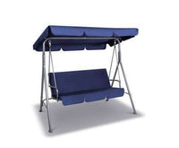 Garden Canopy Swing Chair in Navy Colour