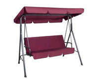 Garden Swing Chair in Maroon Colour