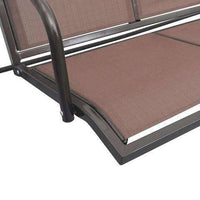 Garden Swing Seat Chair in Coffee Colour